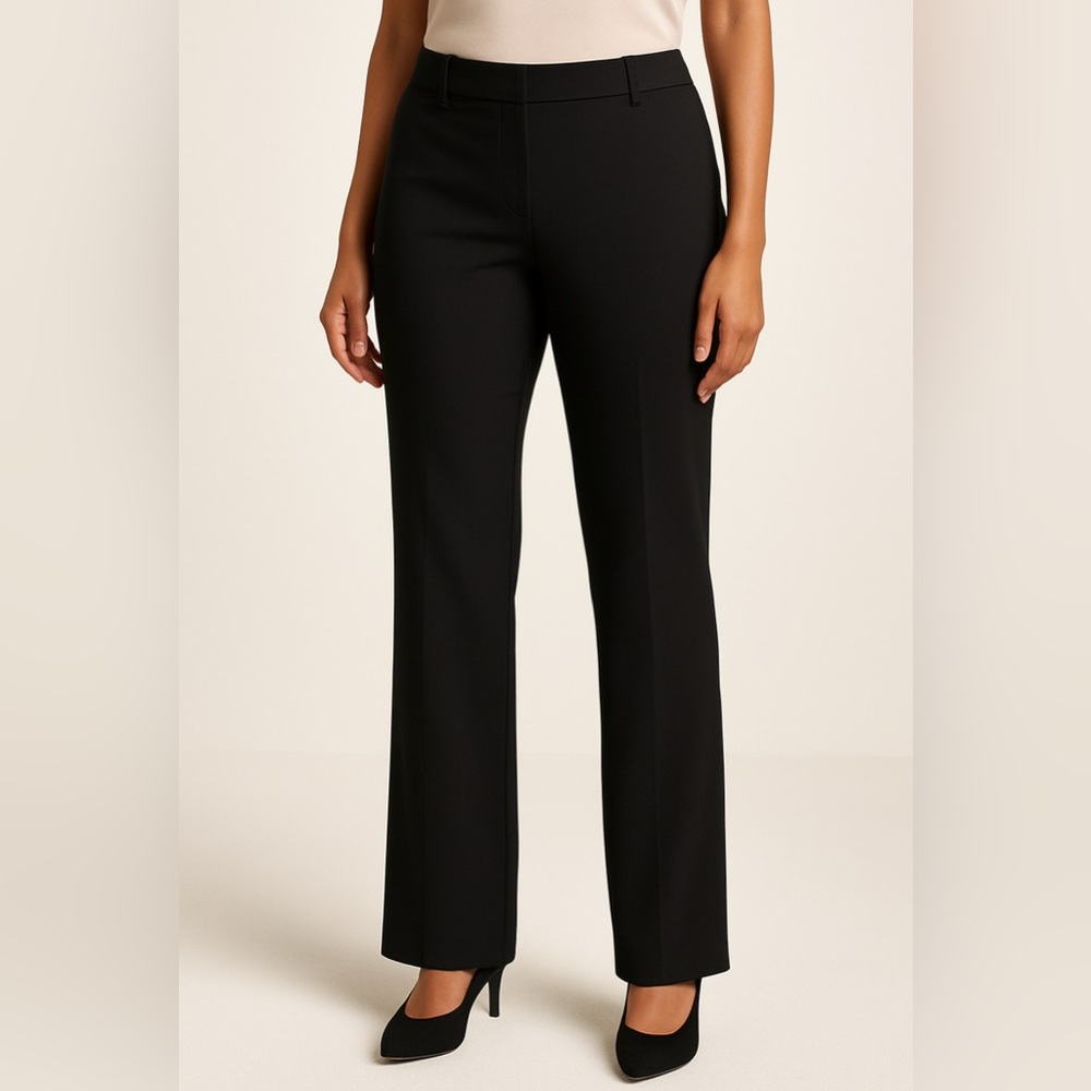 Apostrophe Vanessa Shapely Classic Black Dress Pants – Size 14 Long Straight Leg